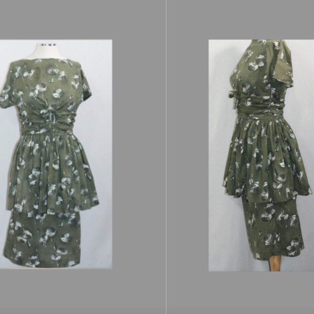 Green Floral Dress